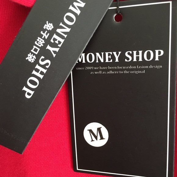 Hooded sweatshirt oversized with ribbon tapes M - Picture 7 of 10